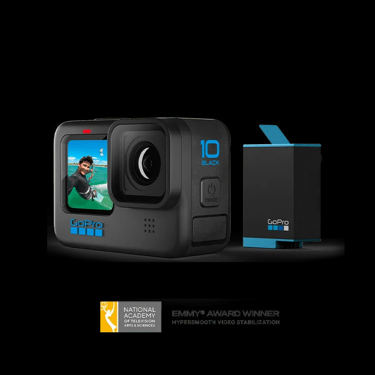 GoPro HERO 10 Black - Câmera de ação - Pronta entrega