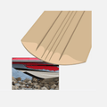 PROTETOR DE QUILHA PARA BASS BOAT (BARCOS DE FIBRA) - BrasBest