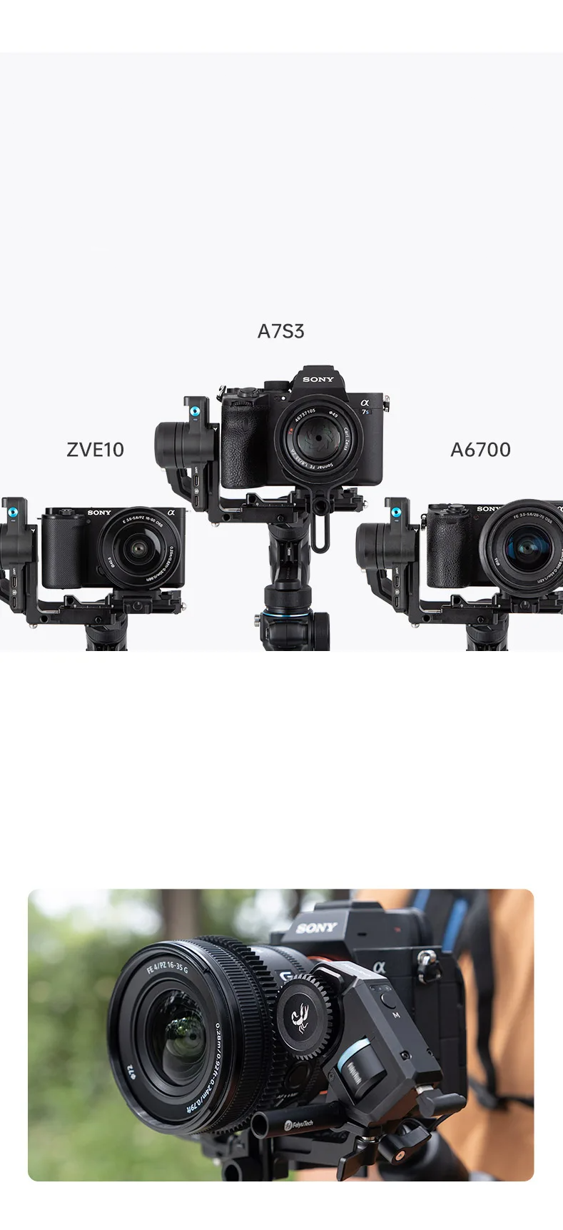 GIMBAL Estabilizador SCORP Mini 2: Estabilização de Três Eixos para Câmeras Profissionais, GoPro11, iPhone e Samsung - Movimentos Suaves e Precisos
