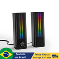 Mini Soundbar com Bluetooth, Smart TV e PC, Coluna P2 - BrasBest