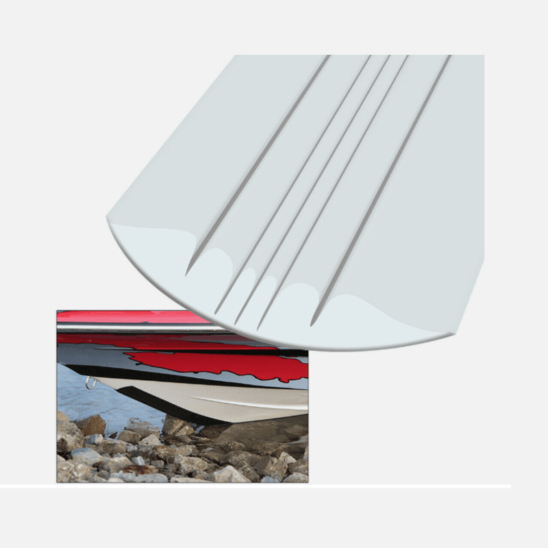 PROTETOR DE QUILHA PARA BASS BOAT (BARCOS DE FIBRA) - BrasBest