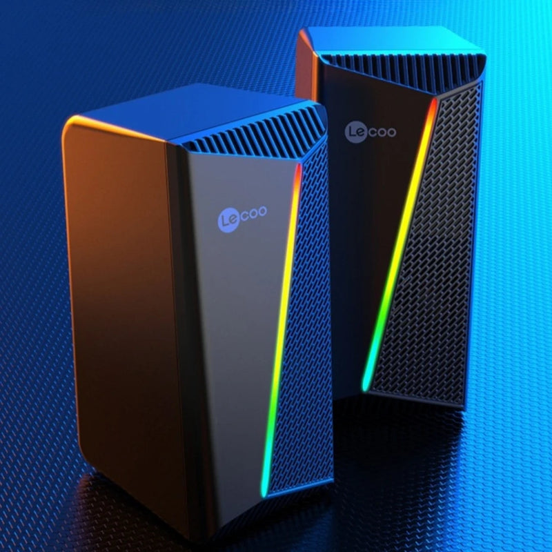 Caixa de Som REDRAGON GS520, Aux 3.5mm Stereo Surround Música RGB