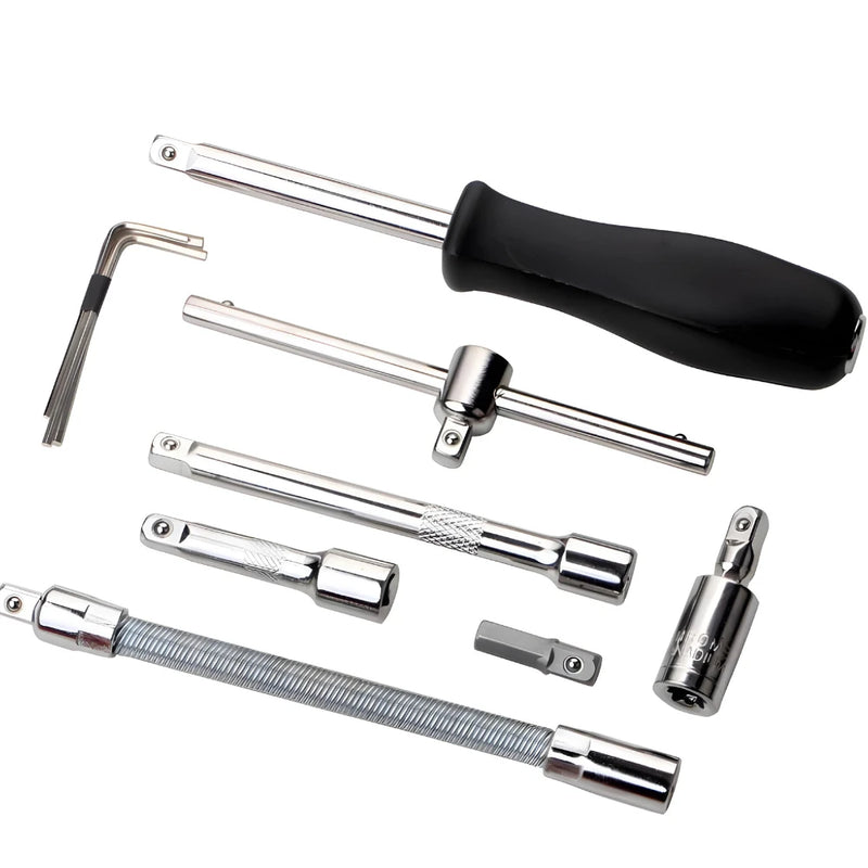 Kit de Ferramentas de Soquete Catraca 1/2 22 Pçs Carros Stels Ferramenta Profis