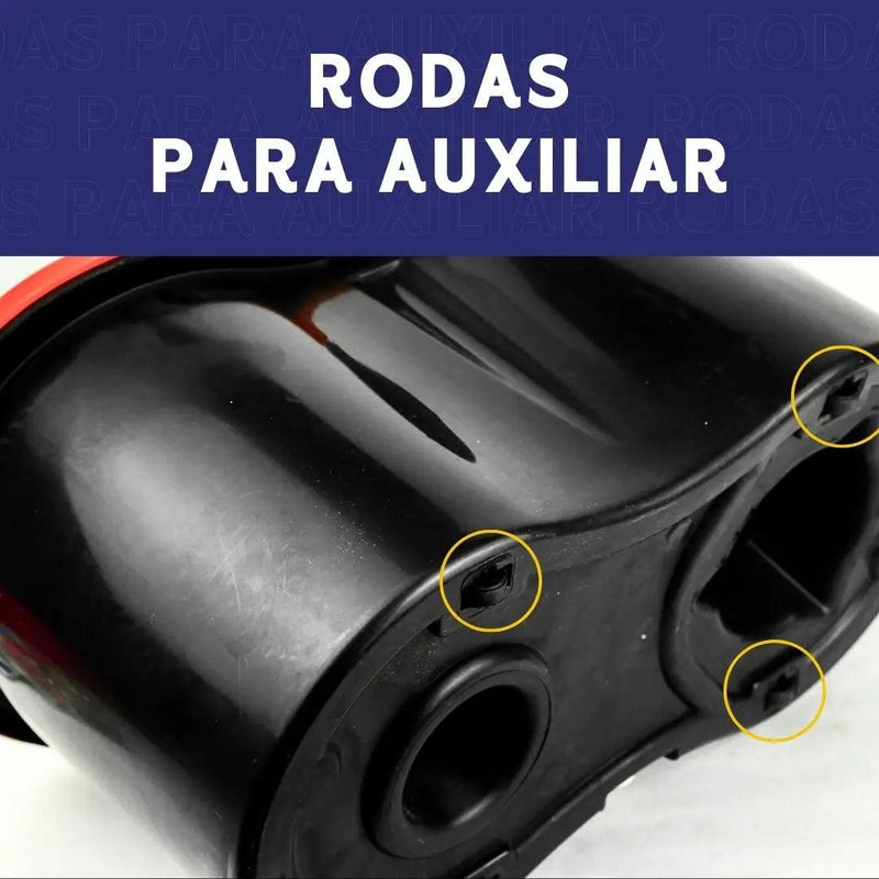Mop Giratório Com Cesto Em Inox C/2 Refil e Dispense Para Sabão - Nybc - BrasBest