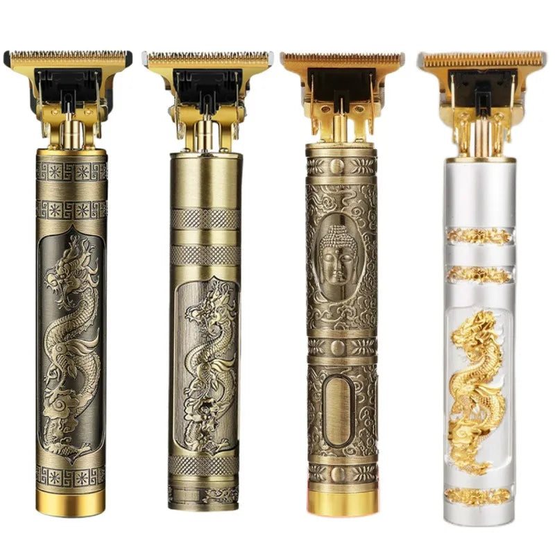 Máquina De Cabelo e Barba Masculina Designer Dragon