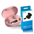 Fone Sem fio com indicador de Led de carga da bateria E6S E A6s Bluetooth 5.0 - BrasBest