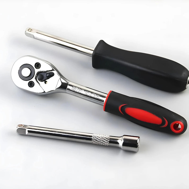 Kit de Ferramentas de Soquete Catraca 1/2 22 Pçs Carros Stels Ferramenta Profis