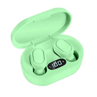Fone Sem fio com indicador de Led de carga da bateria E6S E A6s Bluetooth 5.0 - BrasBest