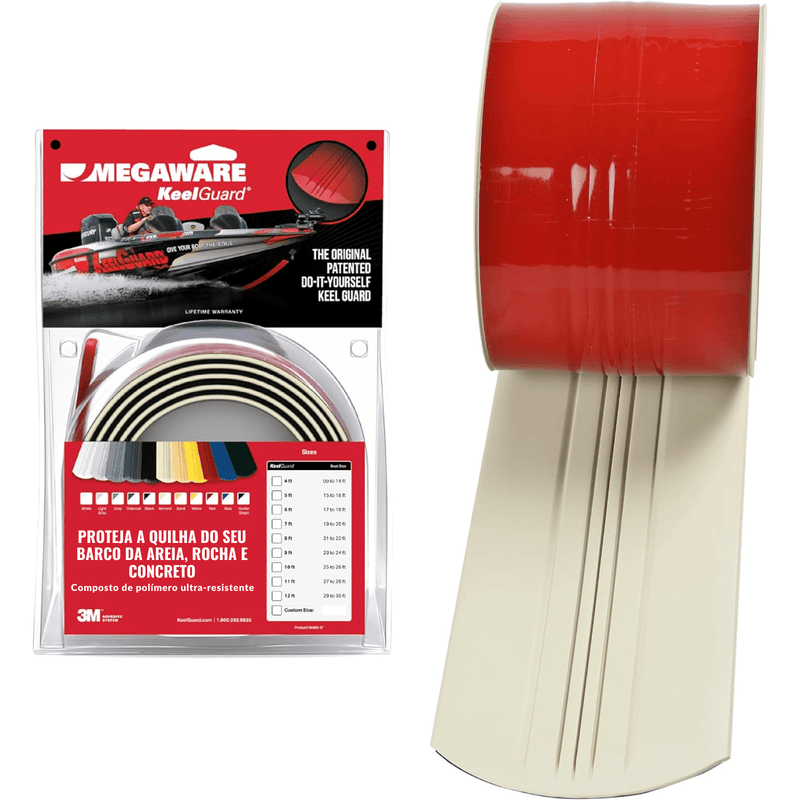 PROTETOR DE QUILHA PARA BASS BOAT (BARCOS DE FIBRA) - BrasBest