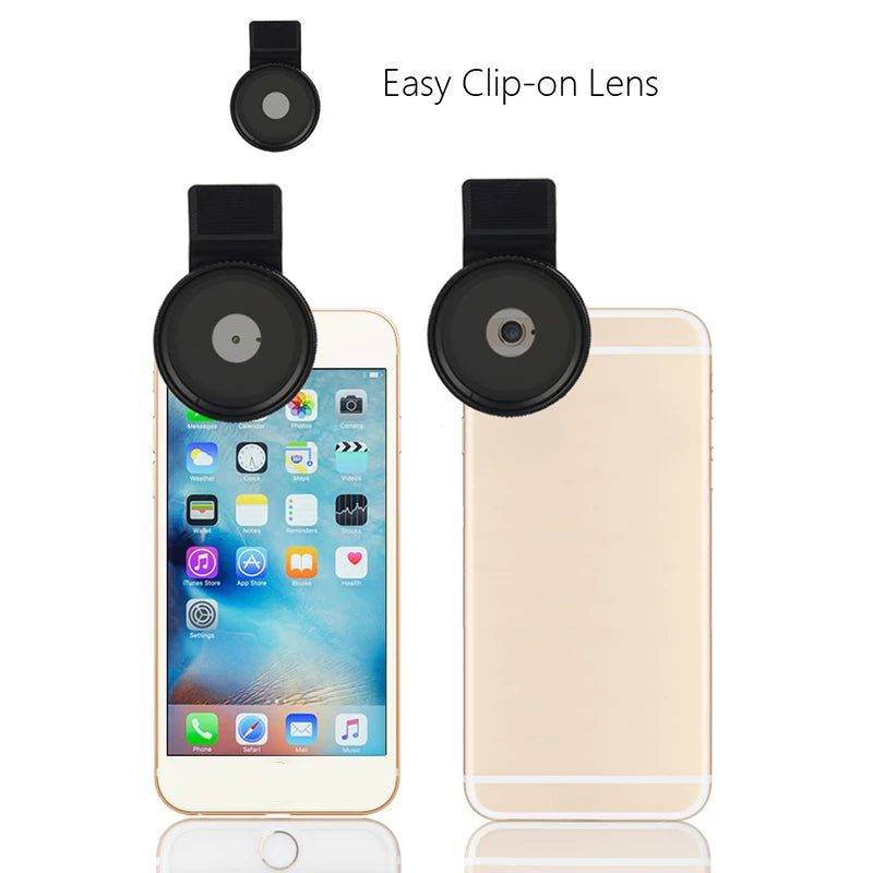 Filtro Polarizador Circular ZOMEI-CPL ND Profissional para Telefone Móvel Inteligente, Lente da Câmera do Telefone Celular com Clip, 37mm, ND2-ND400 - BrasBest