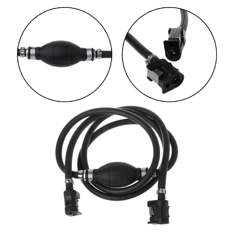 Mangueira Com Bomba Manual Para Motor De Popa 2t E 4t - BrasBest