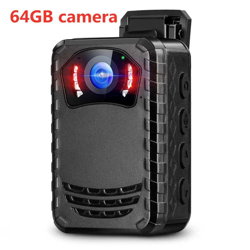 Câmera de Corpo BodyCam BOBLOV-Mini , N9 Full HD, 1296P, Portátil Pequeno, Visão Noturna, Câmera Policial, 128GB, 258GB - BrasBest
