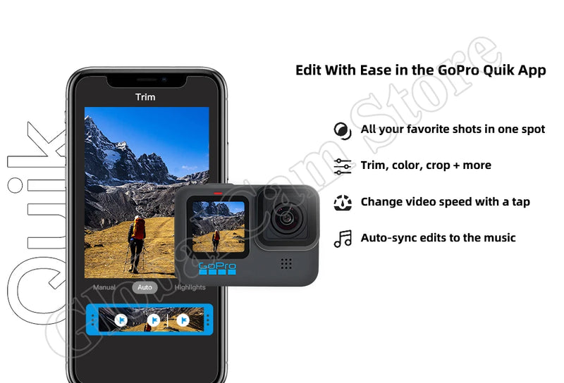 GoPro HERO 10 Black - Câmera de ação - Pronta entrega