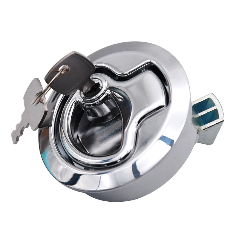 Fechadura de Aço Inoxidável com Trava e Chave para barco Bass Boat