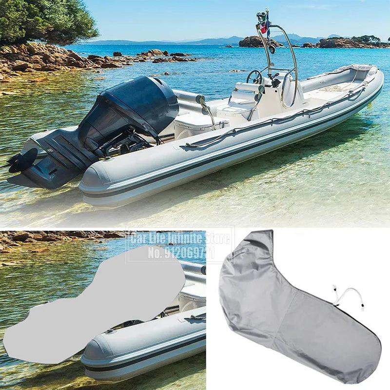 Capa Para Motor de Barco Bass Boat 6 - 225HP, Impermeável, Proteção UV. - BrasBest