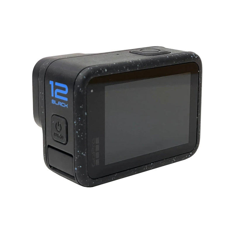 GoPro 12 Câmera de ação, preta, impermeável, 2x Bateria, Tempo de Execução, HyperSmooth 6.0, 5.3K60, 27MP
