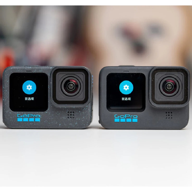 GoPro 12 Câmera de ação, preta, impermeável, 2x Bateria, Tempo de Execução, HyperSmooth 6.0, 5.3K60, 27MP