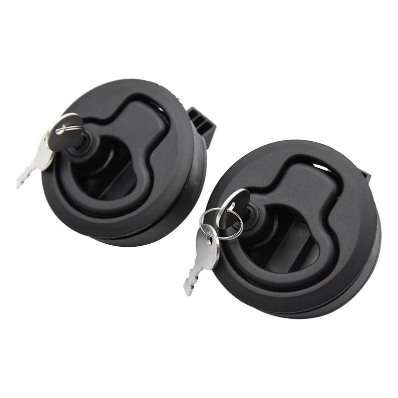 Fechadura de Aço Inoxidável com Trava e Chave para barco Bass Boat