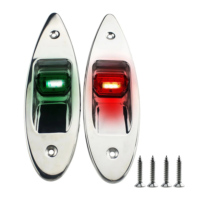 Luz de Navegação marinha luzes LED, luzes de sinalização de dois núcleos, Universal BassBoat