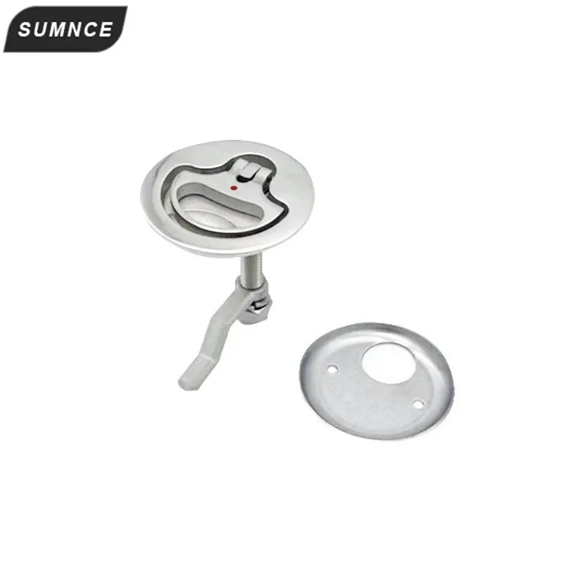 Fechadura de metal com trava para barco bass boat