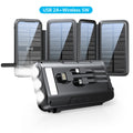 Carregado Solar, Banco De Energia Solar, Carregador Sem Fio, 20W, 43800mAh, PoweBank para iPhone Samsung, Xiaomi