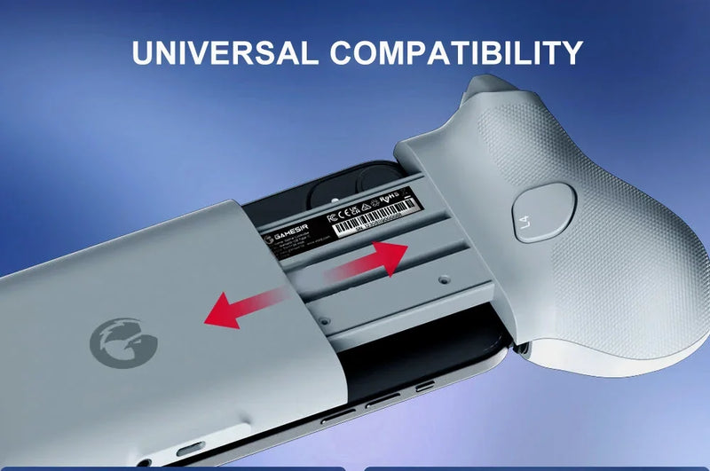 Gamepad para Celular Type-C - Controle de Jogos com Efeito Hall, Joystick para iPhone 15, Android e Jogos na Nuvem