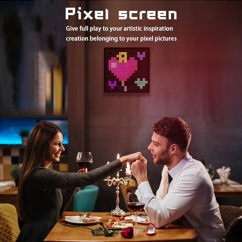 Display LED Pixel Programável: Crie seus próprios padrões de texto e animações com o display LED Pixel programável - BrasBest