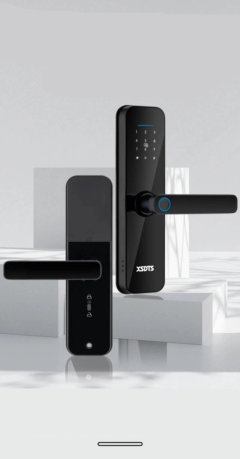 Fechadura Eletrônica Digital wifi com Digital Smart, desbloqueio remoto, Keyles