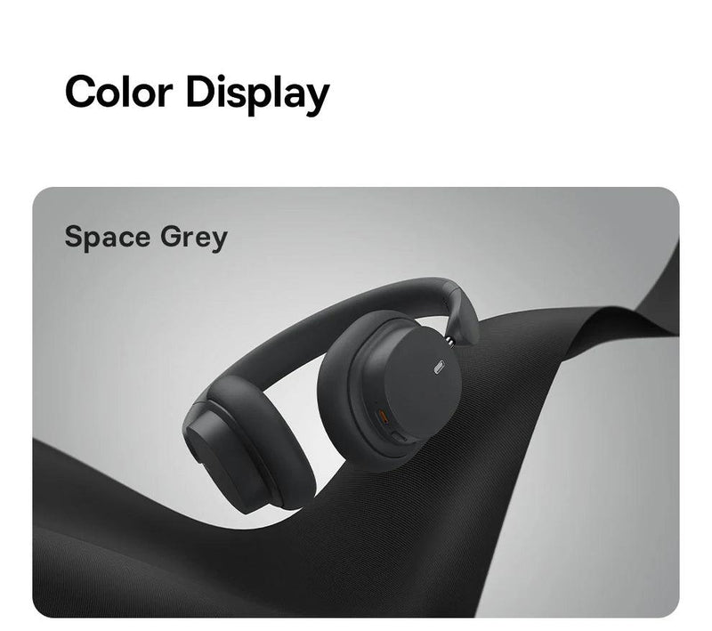 Headphone Bluetooth Bowie D05 Baseus sem fio, 3D espacial, Bluetooth 5. - BrasBest