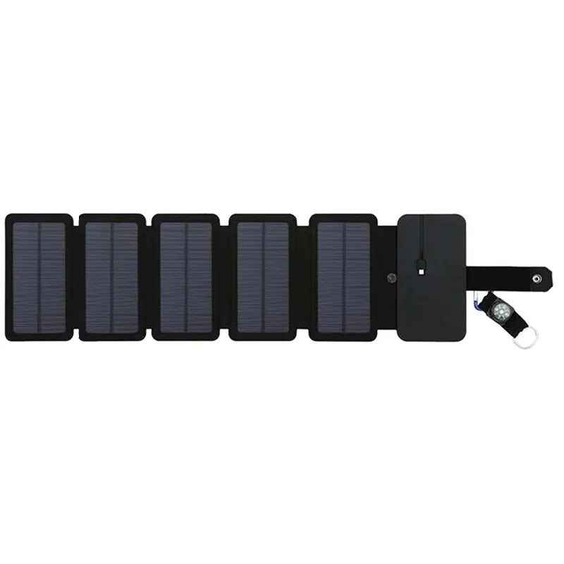 Carregador Solar, Painel de carregamento solar portátil multifuncional dobrável USB, Camping, saída de alta potência, 5V, 1A - BrasBest