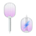 Raquete Elétrica mata Mosquito Elétrico Dobrável, Fly Swatter Trap, Recarregável USB, Assassino de insetos com luz UV, Bug Zapper, 3000V - BrasBest