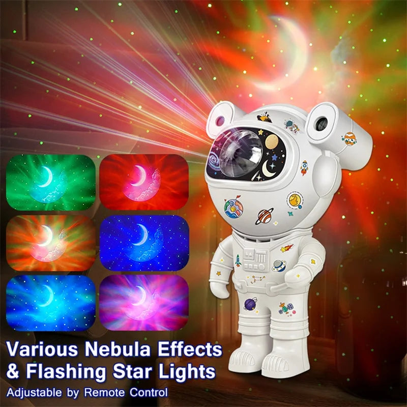 Galaxy Star Projetor LED Night Light, Astronauta Led, Nebula Projetor, Quarto, Casa, Luminárias decorativas, Presentes para crianças - BrasBest