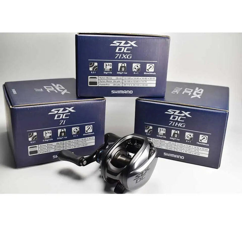 Carretilha Shimano SLX DC XG/HG 70-71 - Freio Digital - BrasBest