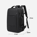 Mochila de Viagem com carregador USB Expansível para Homens, Mala para Viajem Grande Capacidade, Impermeável, Para Laptop até 17.3 Polegadas - BrasBest