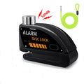 Alarme anti-roubo para Moto Bloqueio de Disco, Cadeado de Roda para Moto - BrasBest