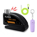 Alarme anti-roubo para Moto Bloqueio de Disco, Cadeado de Roda para Moto - BrasBest