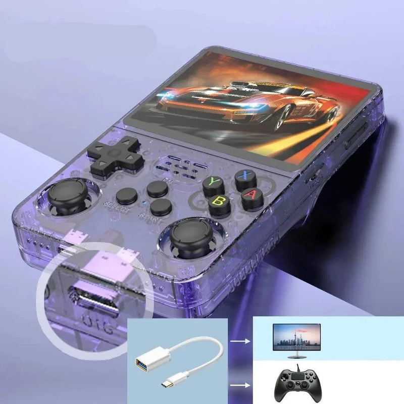 Game Boy Open Source R36S Retro Handheld Video Game Console - BrasBest