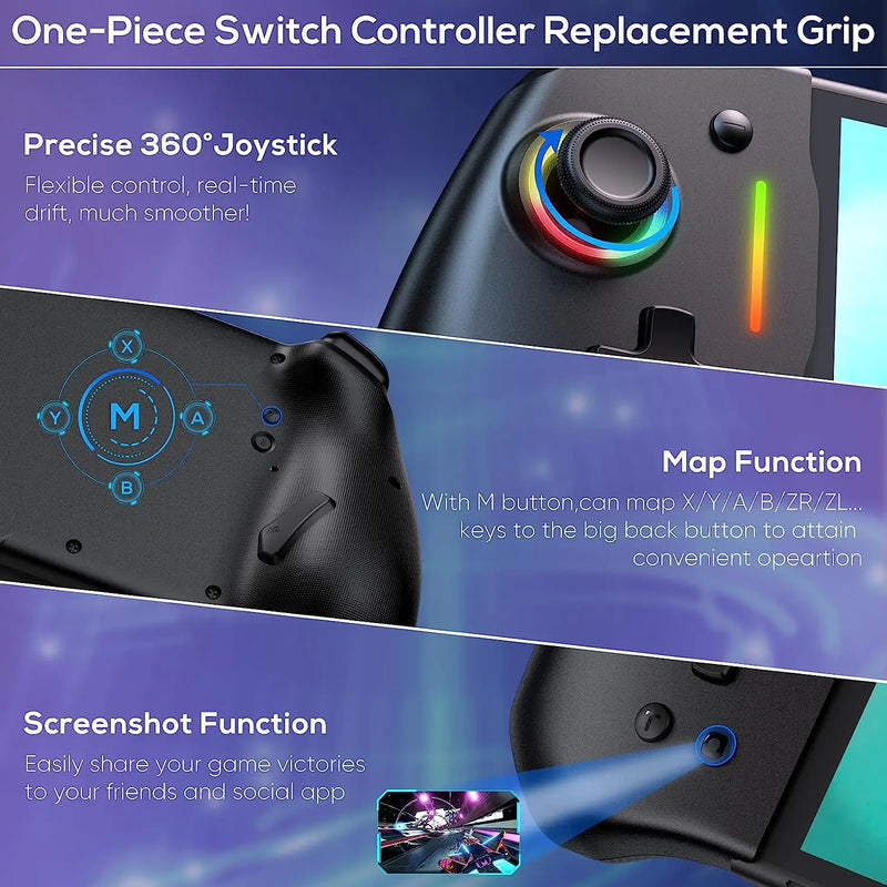 Gamepad Controle para Celular EasySMX, Tipo C, M10 Joystick, Hall Efeito Gatilho