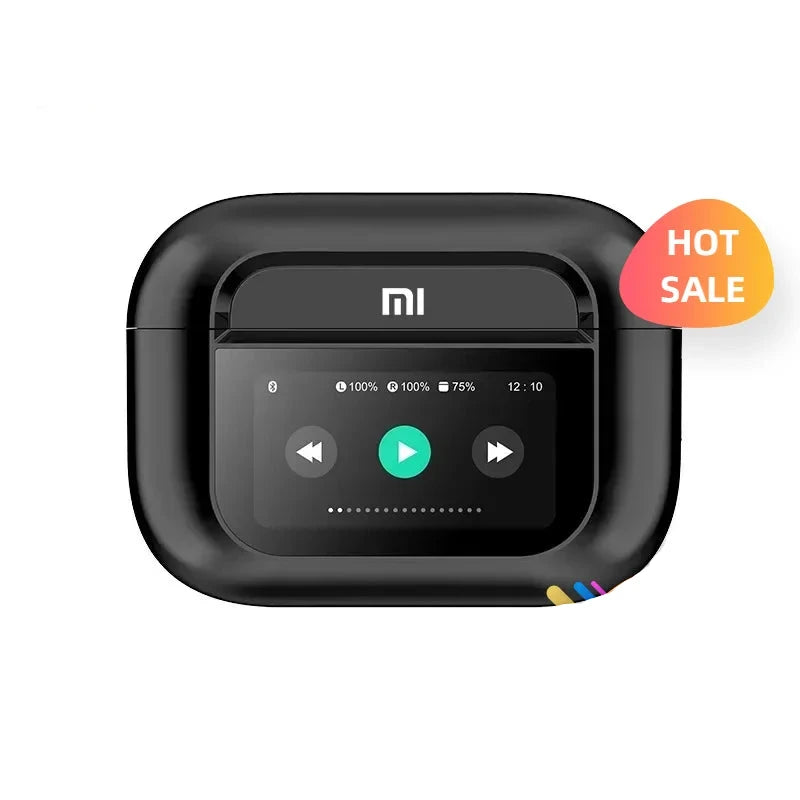 Fone de Ouvido Sem Fios Xiaomi Tour Pro6 - Desempenho Premium, Bluetooth com ANC, Cancelamento de Ruído, Ecrã LED, Microfone Integrado, Para Android e iOS.