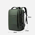 Mochila de Viagem com carregador USB Expansível para Homens, Mala para Viajem Grande Capacidade, Impermeável, Para Laptop até 17.3 Polegadas - BrasBest