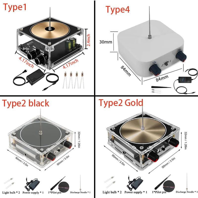 Alto-falante Tesla Music Coil, multifuncional com Iluminação e Transmissão Sem Fio - BrasBest