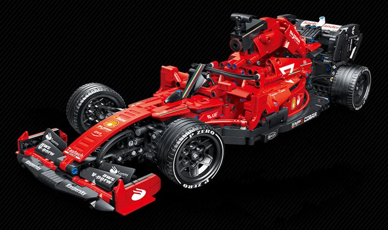 Formula 1 LEGO Super Racing Car Blocos de Construção, Controle remoto, High-tech, Moc Bricks, - BrasBest