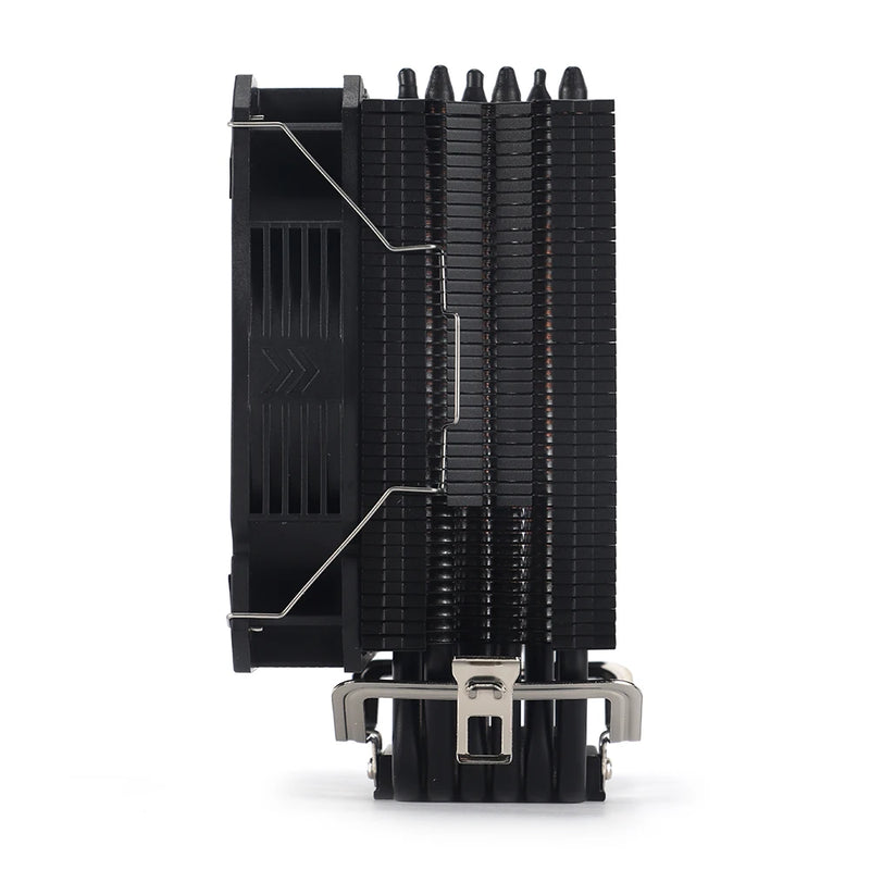 Cooler Processador Intel/Amd, Ventilador CPU, 6 Heat Pipes, PWM 4 Pinos, 120mm, Ventilador PC ARGB, Silencioso Silencioso Intel LGA 1700, 1200, 1150, 1155, 1356, 2011, X79X99, AMD AM4 - BrasBest