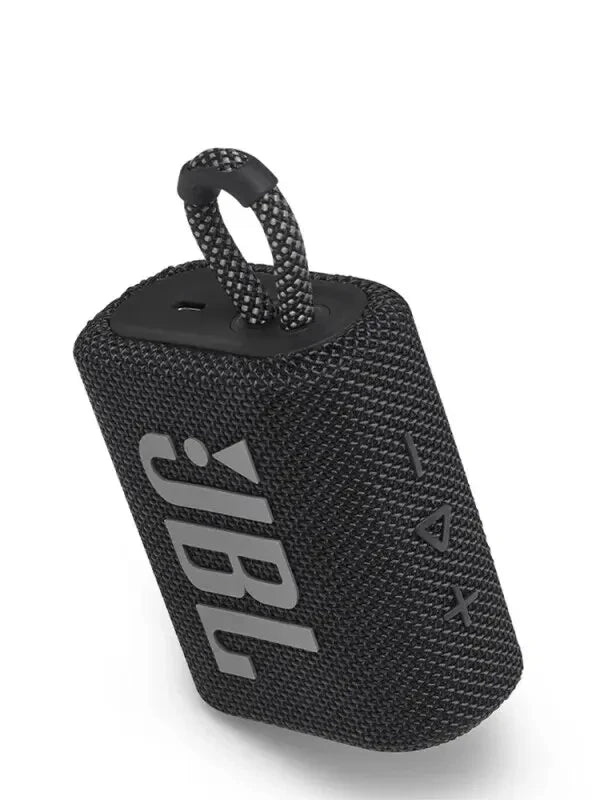 JBL GO 3 - Alto-Falante Sem Fio Bluetooth Portátil, Impermeável, Ideal para Esportes, Festas e Uso ao Ar Livre, Graves Potentes, Original