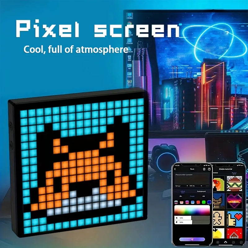 Display LED Pixel Programável: Crie seus próprios padrões de texto e animações com o display LED Pixel programável - BrasBest
