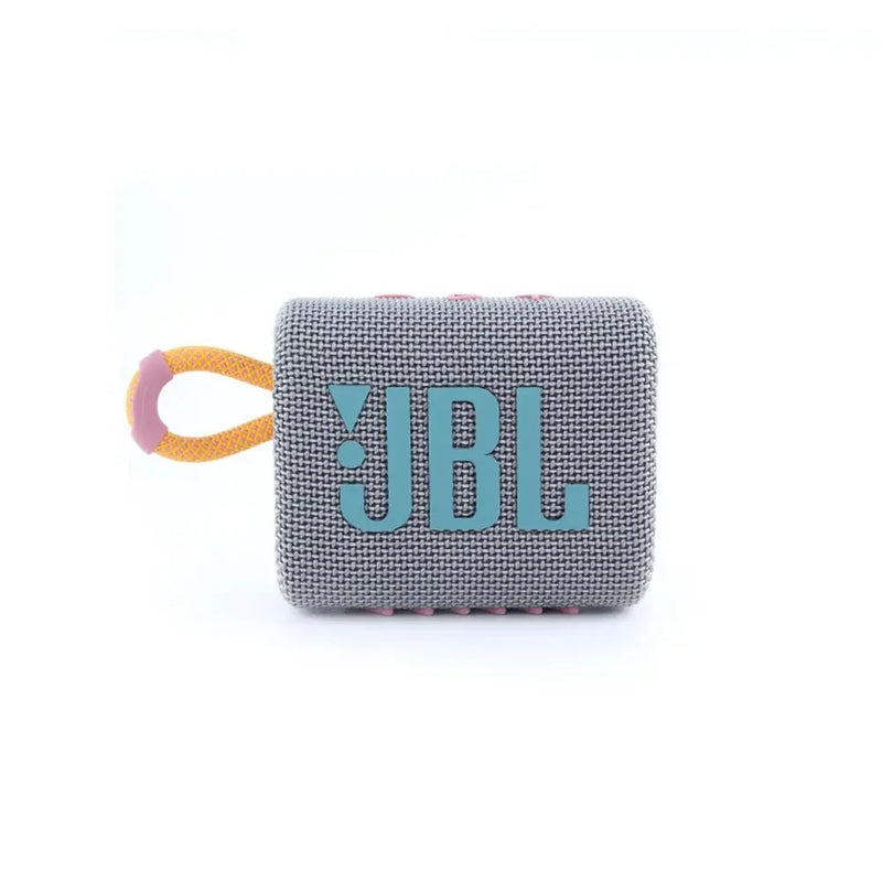 JBL GO 3 - Alto-Falante Sem Fio Bluetooth Portátil, Impermeável, Ideal para Esportes, Festas e Uso ao Ar Livre, Graves Potentes, Original