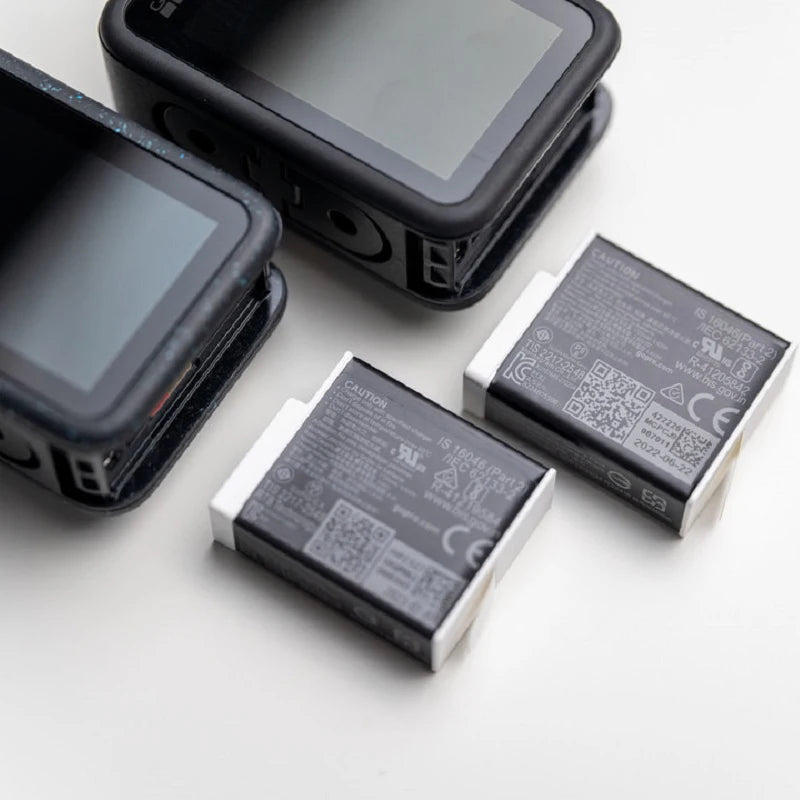 GoPro 12 Câmera de ação, preta, impermeável, 2x Bateria, Tempo de Execução, HyperSmooth 6.0, 5.3K60, 27MP
