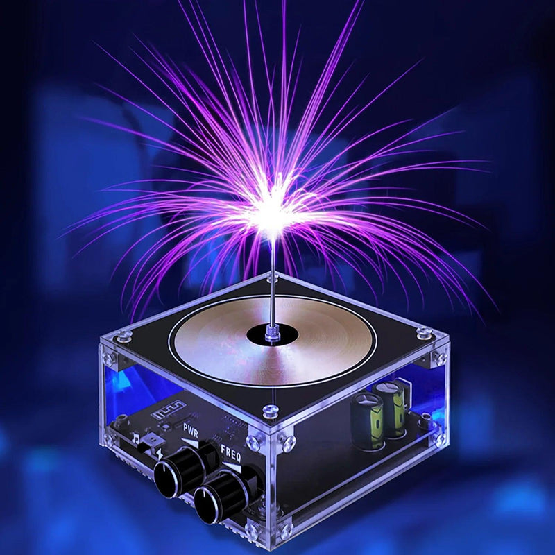 Alto-falante Tesla Music Coil, multifuncional com Iluminação e Transmissão Sem Fio - BrasBest