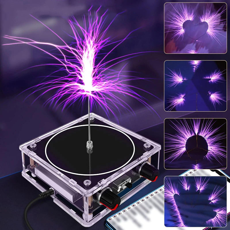 Alto-falante Tesla Music Coil, multifuncional com Iluminação e Transmissão Sem Fio - BrasBest