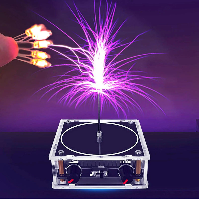 Alto-falante Tesla Music Coil, multifuncional com Iluminação e Transmissão Sem Fio - BrasBest